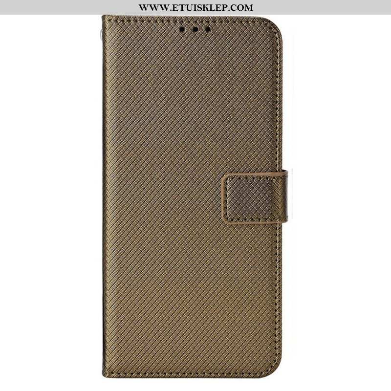 Etui Folio do Samsung Galaxy M23 5G Teksturowane